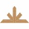 Ekena Millwork Saratoga Timber Gable Bracket, Western Red Cedar, 48"W x 28"H x 5 1/2"D x 5 1/2"F, 14/12 Pitch GBW048X28X0606SAR00SWR - alternate 1